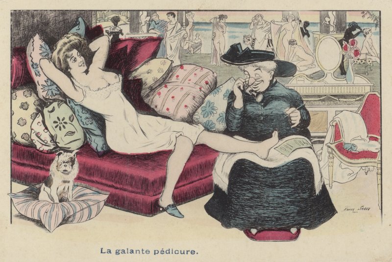 La pédicure galante - Xavier Sager