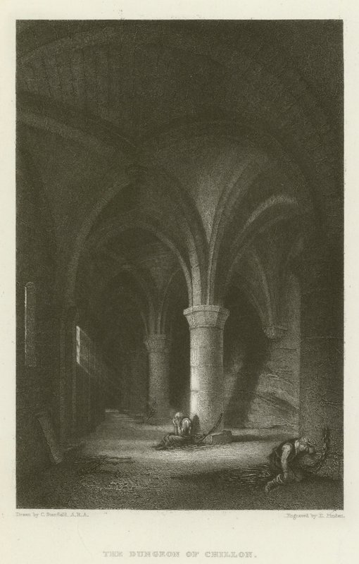 Le Donjon de Chillon - after C. Stanfield