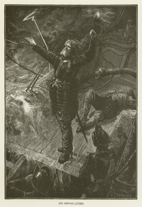 Sir Amyas Leigh - after Charles J. Staniland