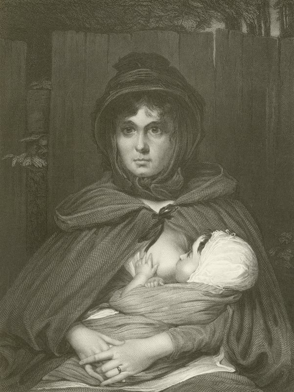 La mère gitane - after David Wilkie