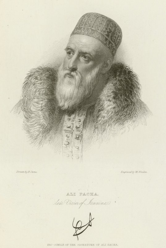 Ali Pacha, ancien vizir de Jannina - after Frank Stone