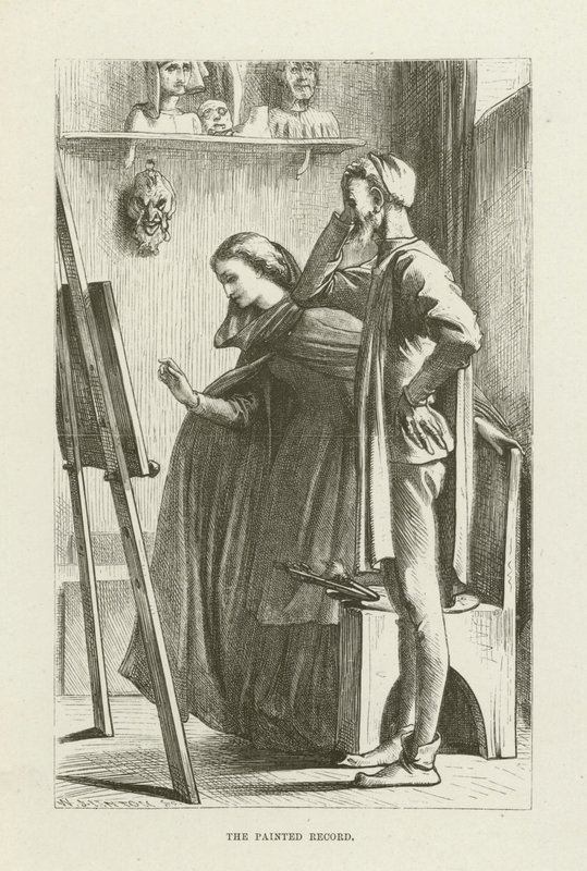 Illustration pour Romola de George Eliot - after Frederic Leighton