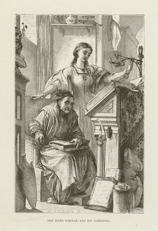 Illustration pour Romola de George Eliot - after Frederic Leighton