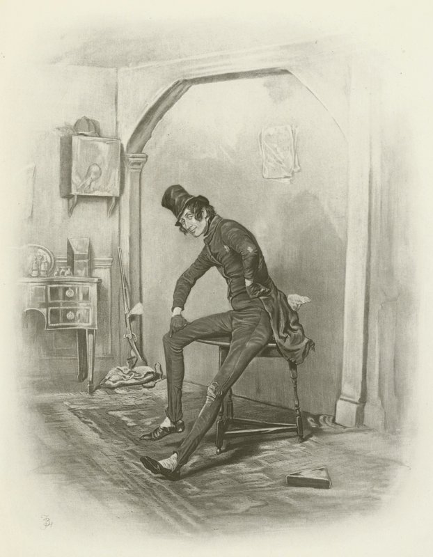 Alfred Jingle - after Frederick Barnard