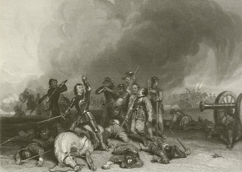 Mort du Comte de Northampton - after George Cattermole