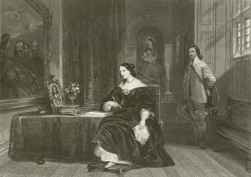 La Reine Henriette intercédant pour Charles Ier - after George Cattermole