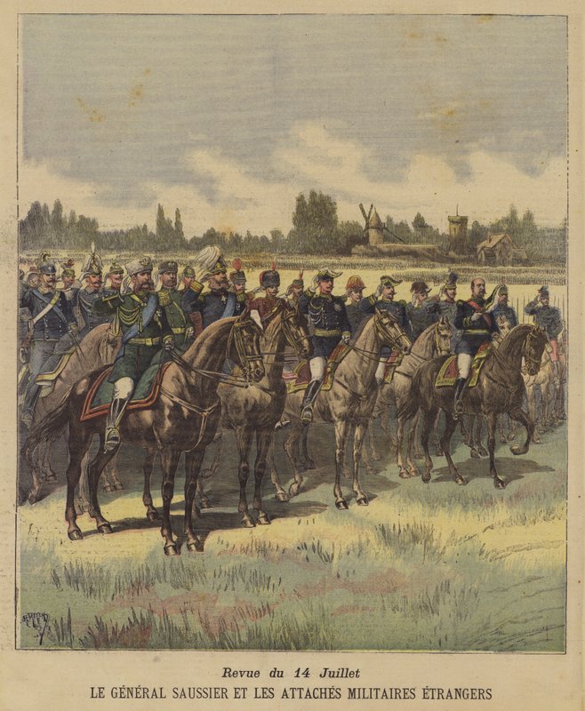 Revue du 14 juillet - after Henri Meyer