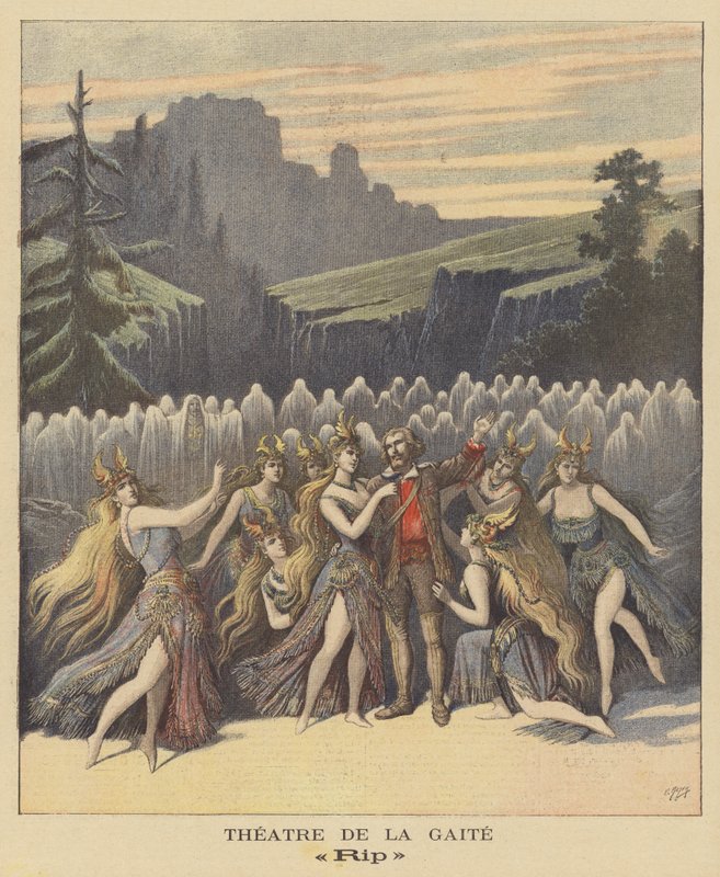 Rip, opérette au Théâtre de la Gaîté - after Henri Meyer
