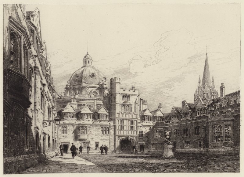 Collège Brasenose - after Henri Toussaint