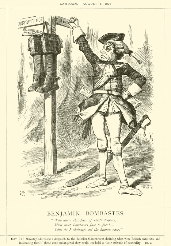 Benjamin Bombastes - after John Tenniel