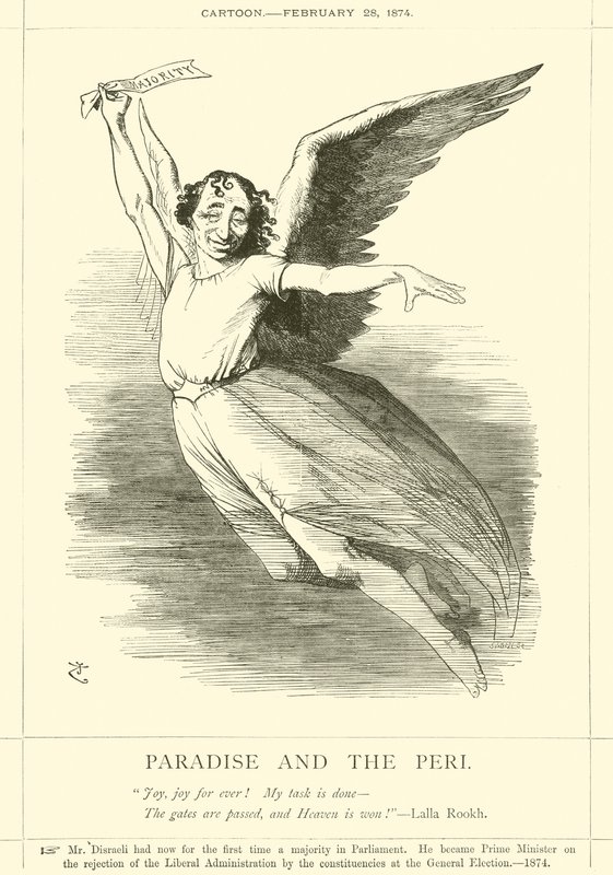 Le paradis et le péri - after John Tenniel