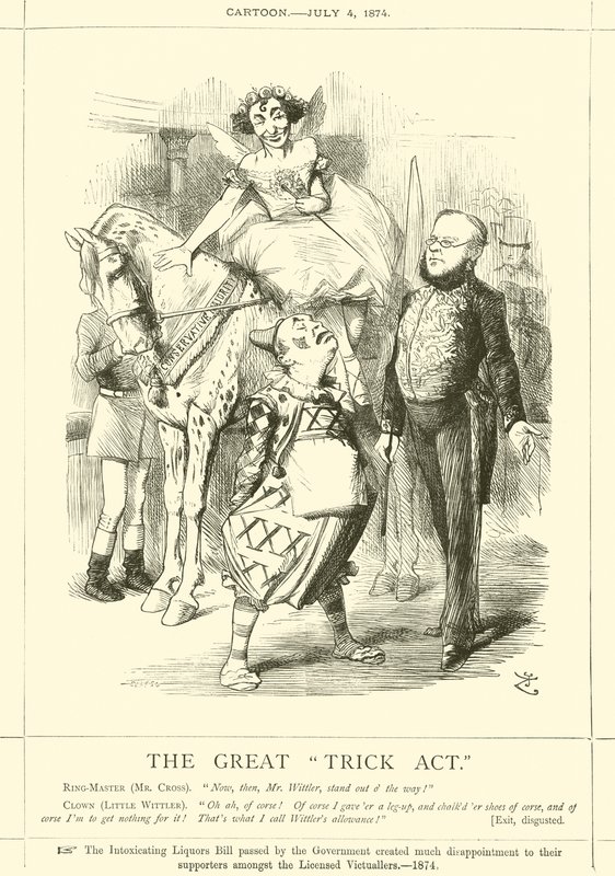 Le grand tour de magie - after John Tenniel