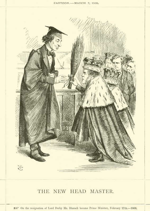 Le nouveau directeur - after John Tenniel