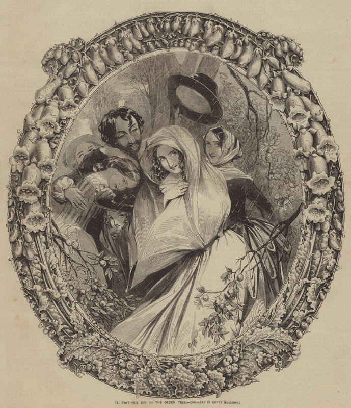 Le jour de Saint-Swithin à l
