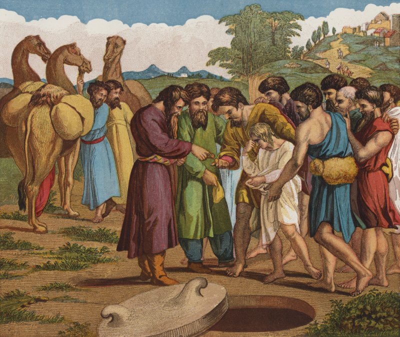 Joseph vendu par ses frères - after Raphael