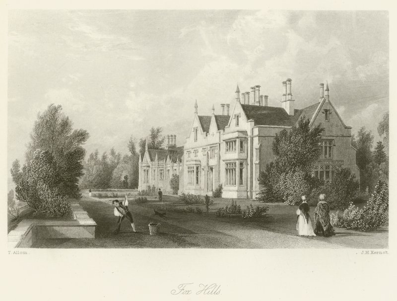 Fox Hills - after Thomas Allom
