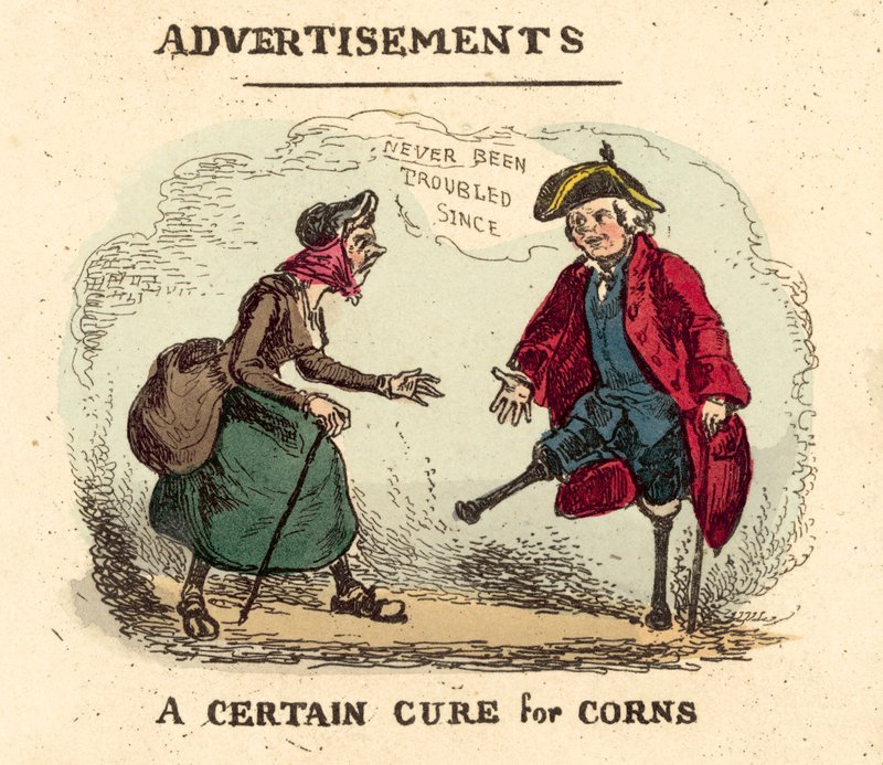 Un remède certain pour les cors - after William Heath