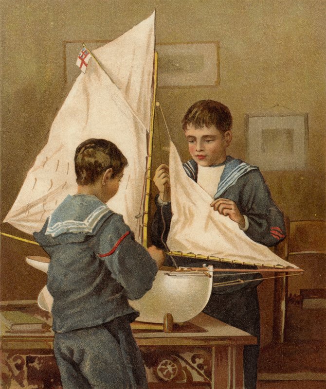 Préparation pour la mer - after William Henry James Boot