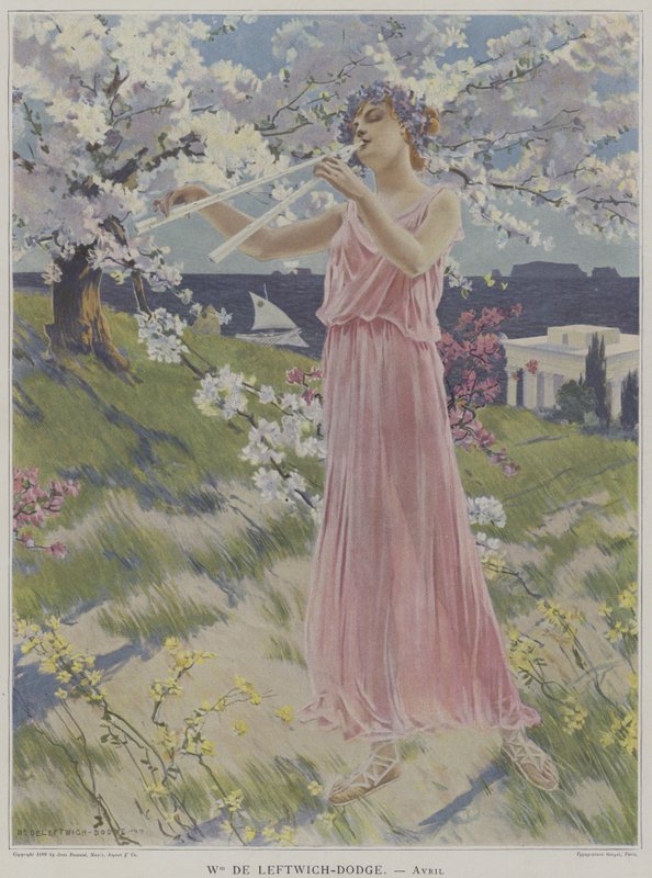Avril - after William de Leftwich Dodge