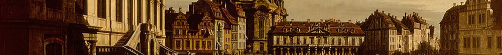Neumarkt à Dresde (Bernardo Bellotto)