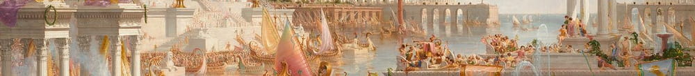 Le Cours de l'Empire. La Consommation de l'Empire, 1836 (Thomas Cole)