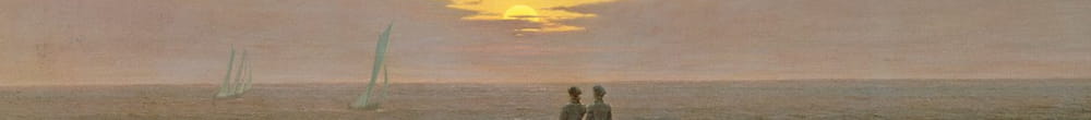 Lever de lune sur la mer (Caspar David Friedrich)