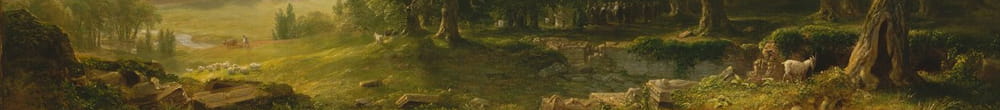 Paysage, scène de Thanatopsis (Asher Brown Durand)