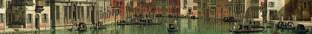 Le Grand Canal, Venise, regardant vers le sud-est, avec le Campo della Carità à droite, 1730s (Giovanni Antonio Canal)