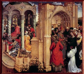 Le Mariage de la Vierge (détail)