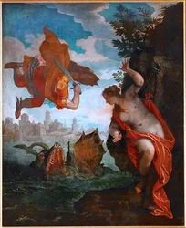 Persée et Andromède (peinture sur toile)