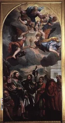La femme de Zébédée intercédant auprès du Christ pour ses deux fils