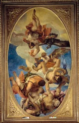 Jupiter foudroyant les vices