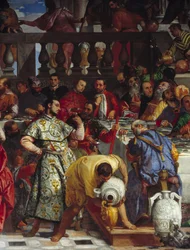 Les Noces de Cana (détail)