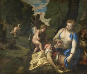 Vénus pleurant Adonis