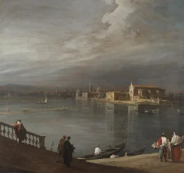 San Cristoforo, San Michele et Murano depuis la Fondamenta Nuove, Venise