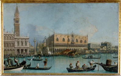 Le Palazzo Ducale à Venise (peinture sur toile)