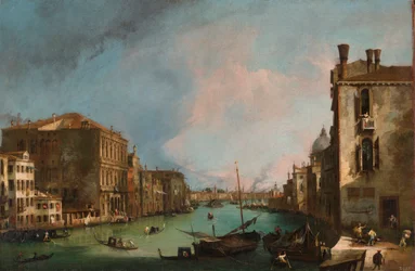 Le Grand Canal à Venise