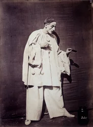 Mime: Charles Deburau (1829-1873) dans « Pierrot au pot de médecine »