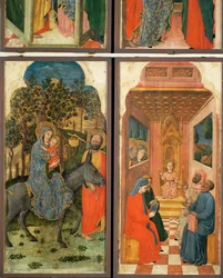 12 scènes de la vie de la Vierge ...