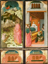 12 scènes de la vie de la Vierge ...