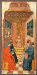 12 scènes de la vie de la Vierge ...