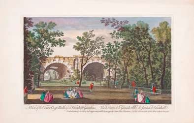 Allée centrale, Vauxhall Gardens, Londres