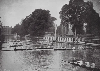 La Tamise à Oxford, Les Huit après une course
