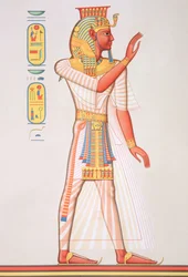 Portrait de Ramsès III (c.1184-1153 av. J.-C.) de 