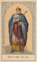 Charles le Gros, Empereur du Saint-Empire romain