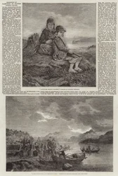 Exposition de peintures par des artistes allemands modernes