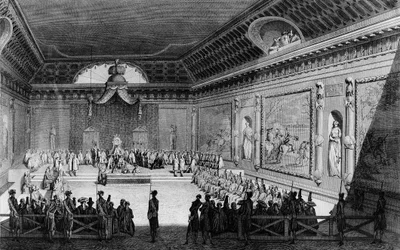 Début de la Révolution française : Assemblée des notables tenue à Versailles le 22 février