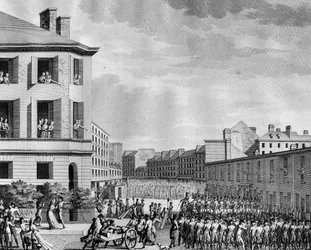 Révolution française et mouvements anti-révolutionnaires : Désarmement du faubourg Saint-Antoine le 4 prairial An III (23 mai)