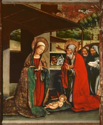 Adoration des bergers, retable de l