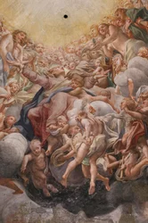 Vierge entre Adam et Ève (détail)